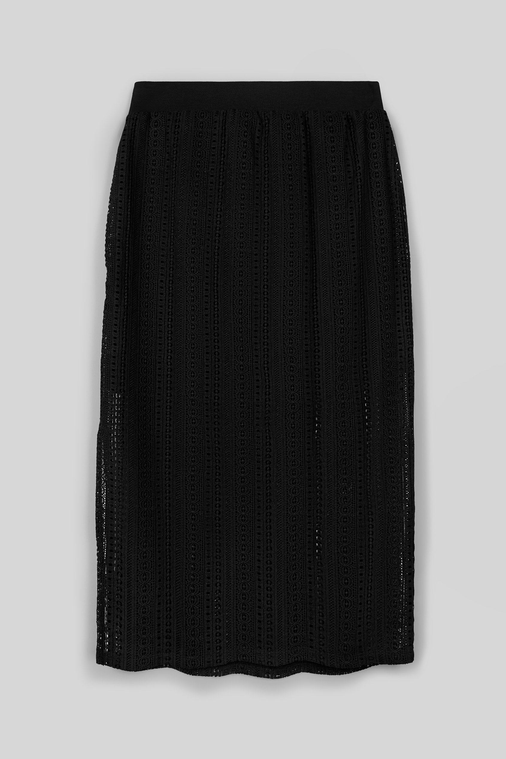 Women's Lace Details Midi Skirt