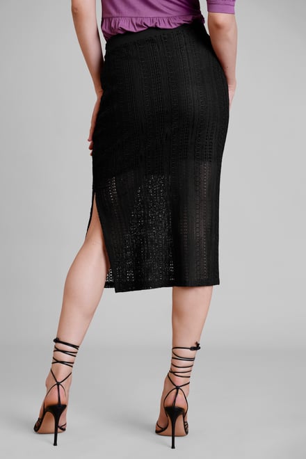 Women's Lace Details Midi Skirt