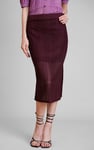 Women's Lace Details Midi Skirt