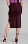 Women's Lace Details Midi Skirt