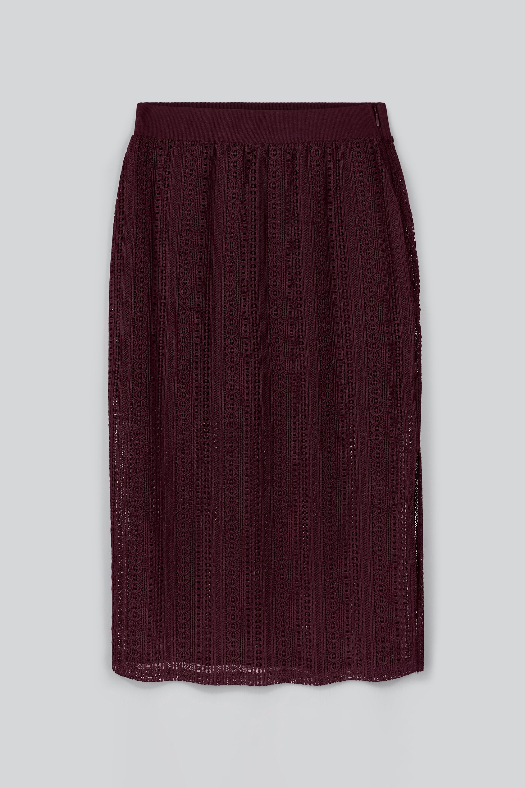 Women's Lace Details Midi Skirt