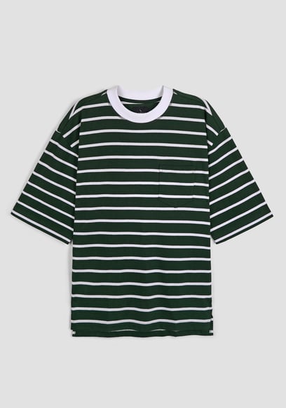 Men's Striped Regular Fit T-Shirt