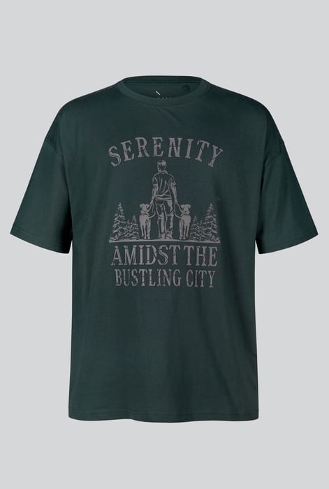Men's Green Heavy Weight Oversized T-Shirt