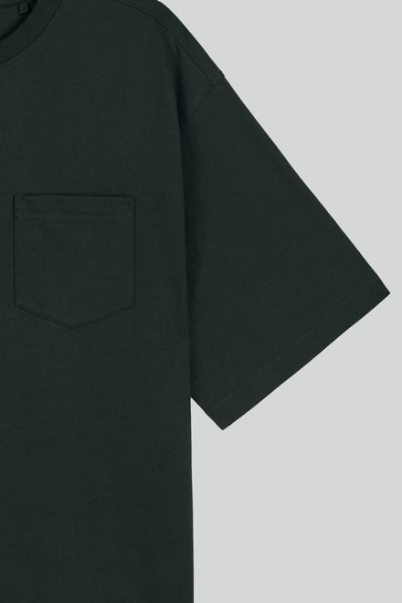 Men's Relaxed Fit Essential Crew Neck Cotton T-Shirt