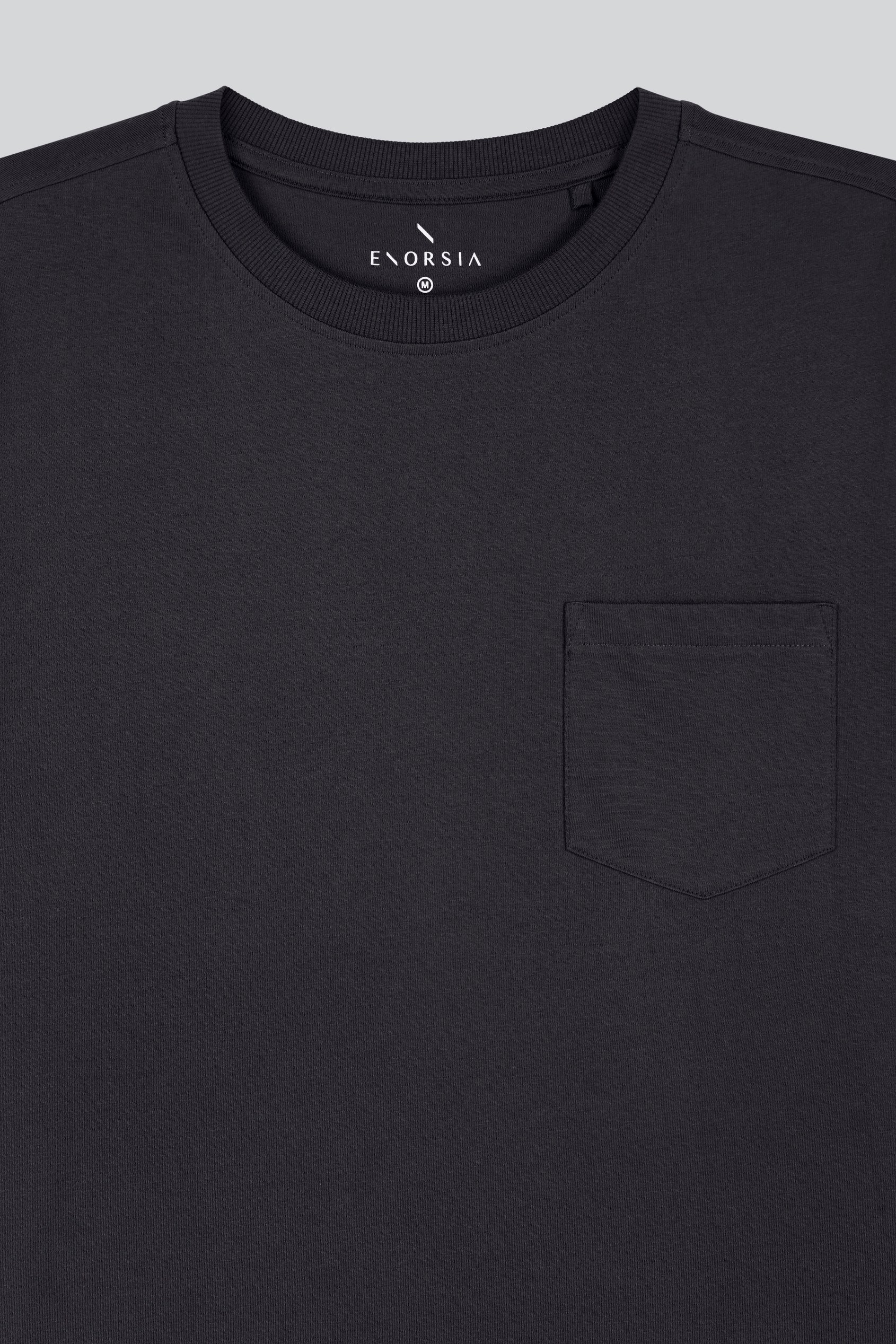 Men's Relaxed Fit Essential Crew Neck Cotton T-Shirt