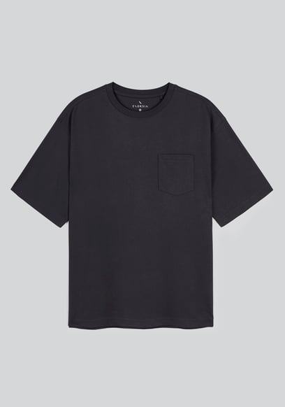 Men's Relaxed Fit Essential Crew Neck Cotton T-Shirt