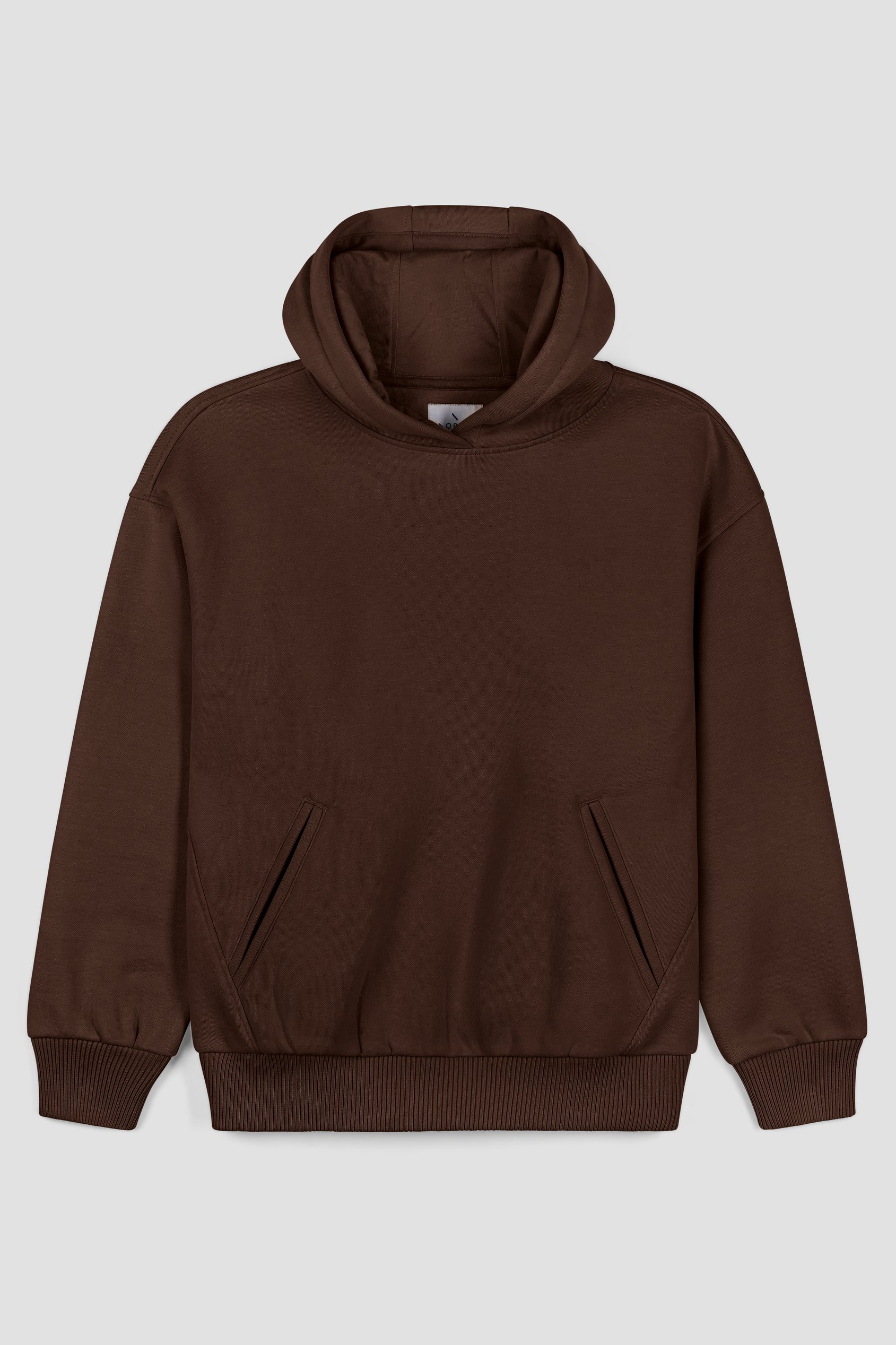 Enorsia Women's Brown Relaxed Fit Hoodie - Uk 12-14