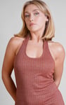 Women's Halter Neck Jersey Midi Dress