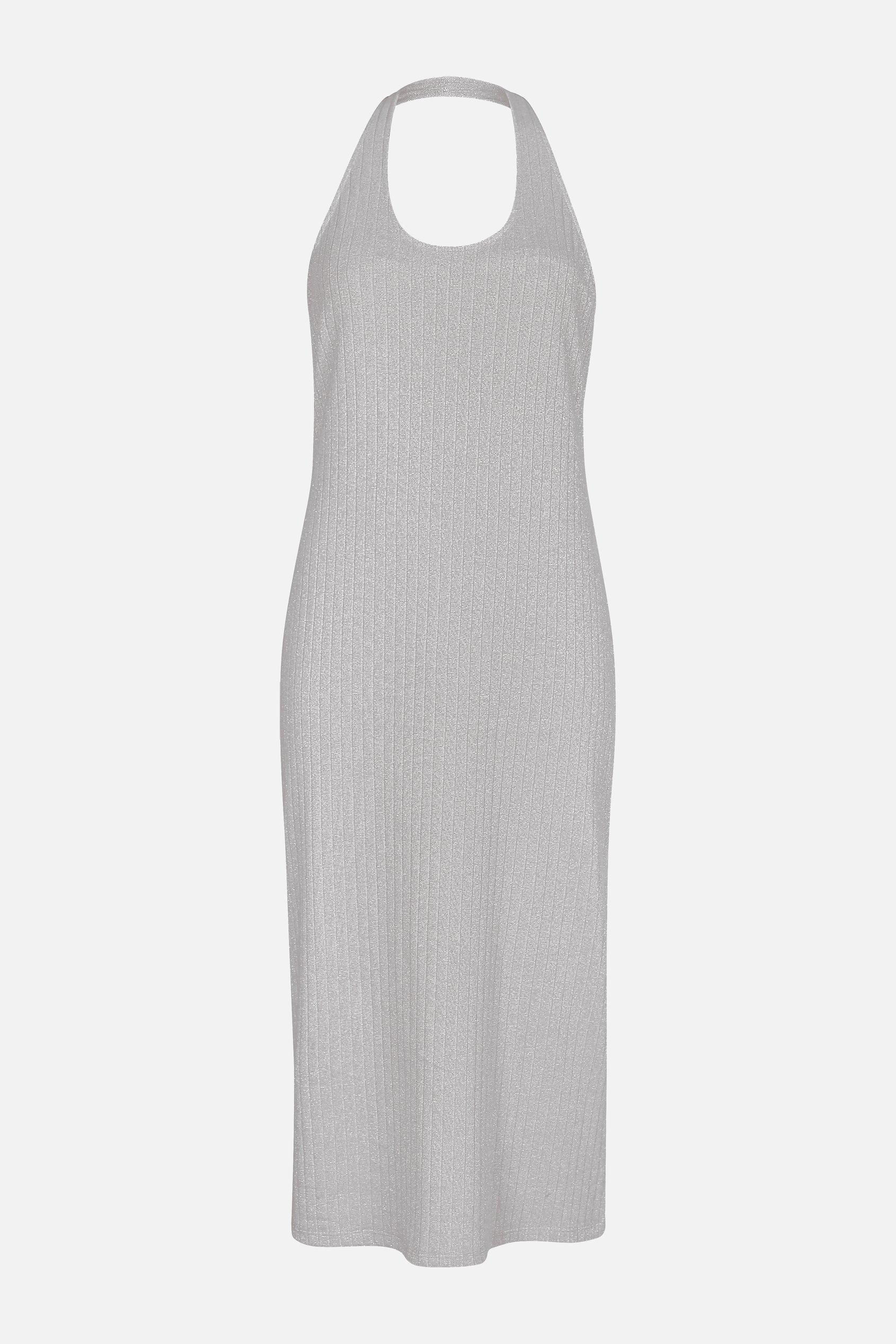 Women's Halter Neck Jersey Midi Dress