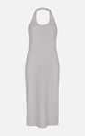 Women's Halter Neck Jersey Midi Dress
