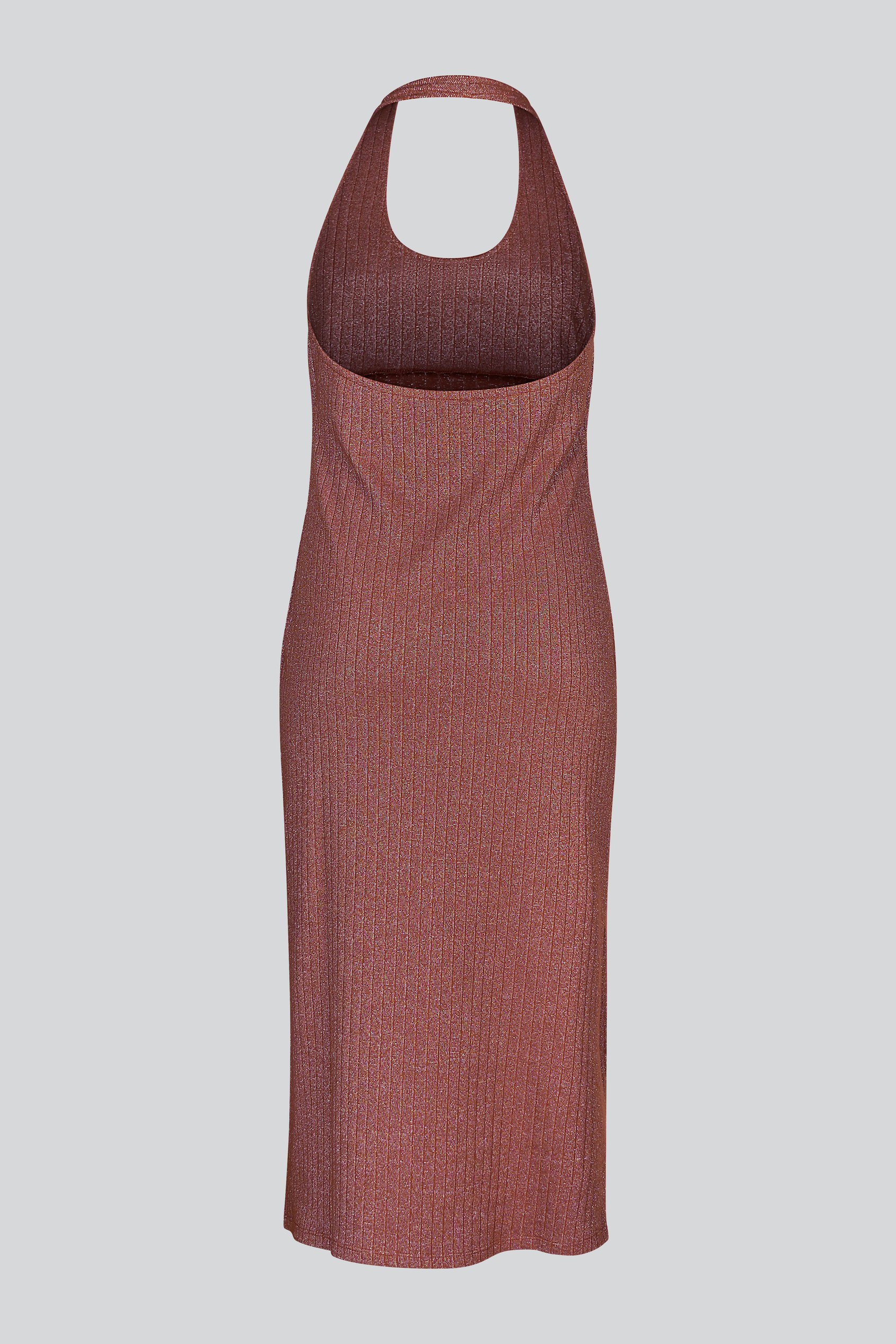 Women's Halter Neck Jersey Midi Dress
