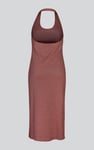 Women's Halter Neck Jersey Midi Dress