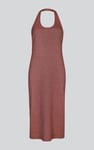 Women's Halter Neck Jersey Midi Dress