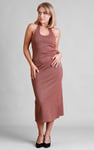 Women's Halter Neck Jersey Midi Dress