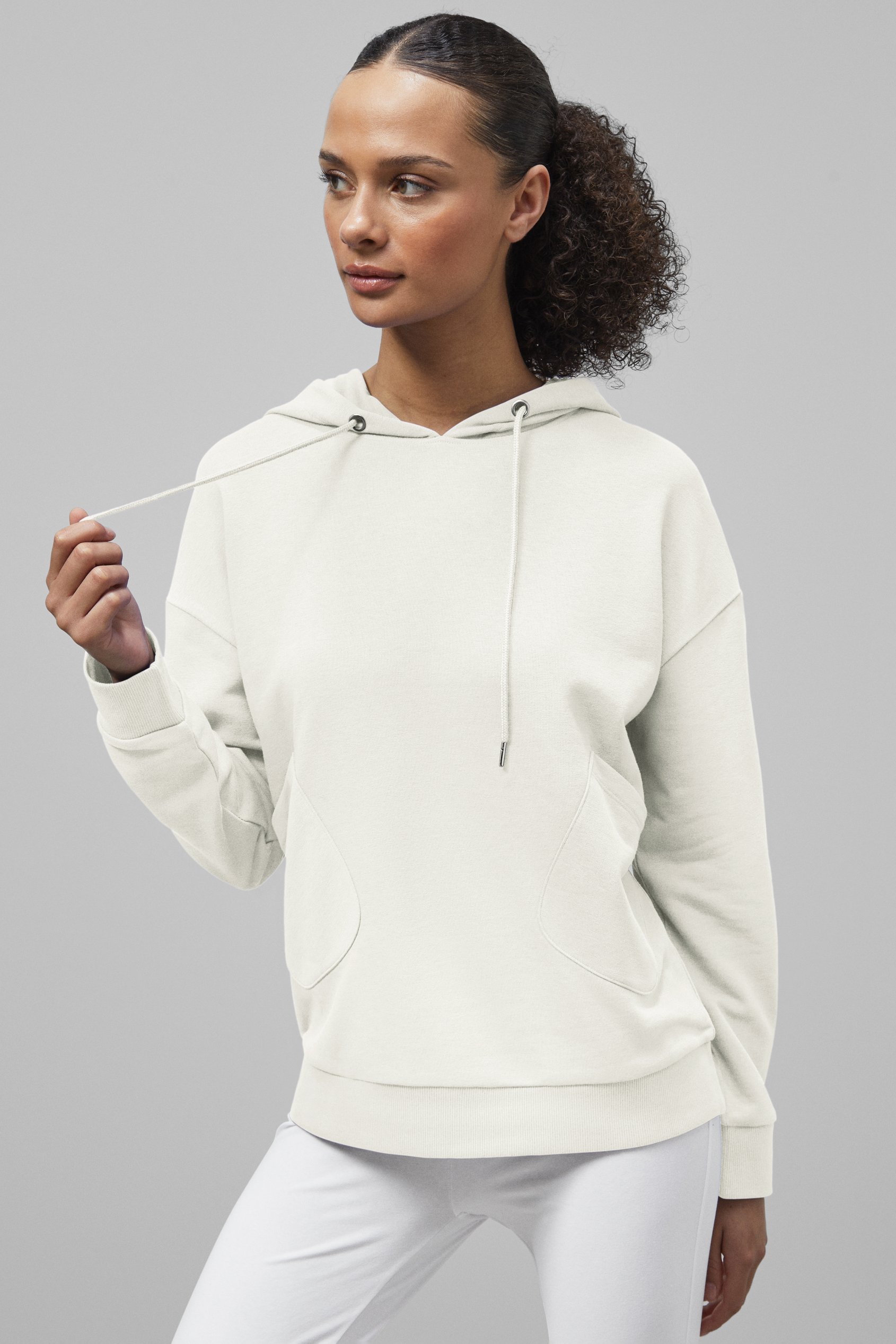 Slanty Patch Pocket Hoodie