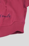Womens Blossom Print Cropped Sweatshirt