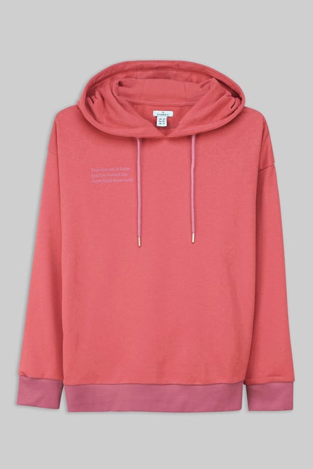 Slogan Life Tonnel Rib Hoodies