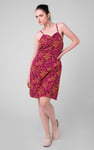 Women's Cami Mini Dress with Ruched Front
