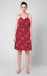 Women's Cami Mini Dress with Ruched Front
