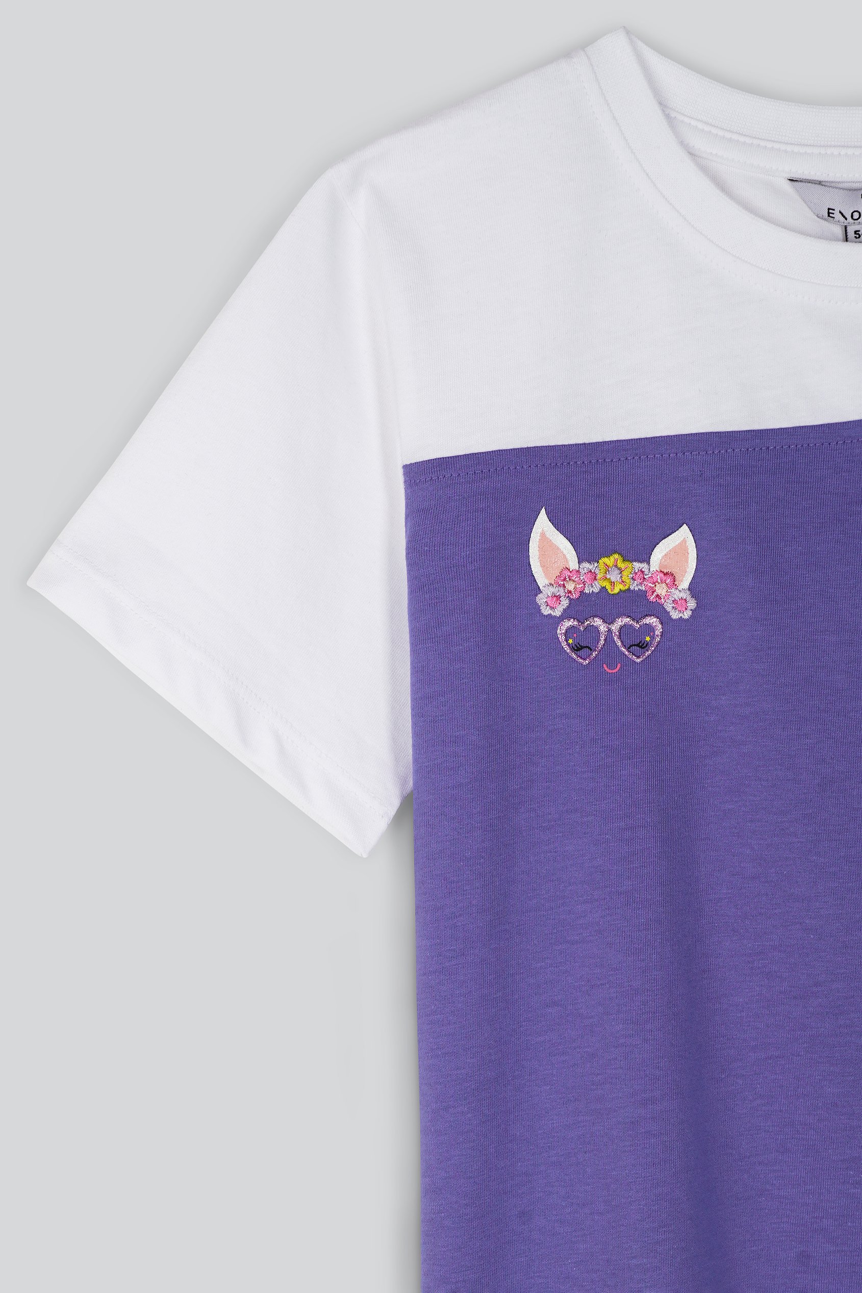 Girl's Colour Block T-shirt