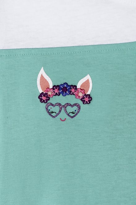 Girl's Colour Block T-shirt