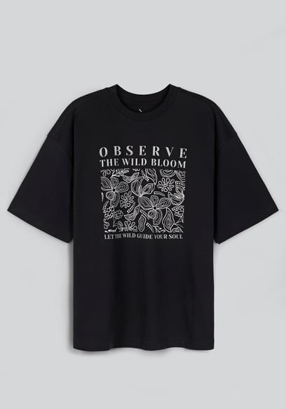 Women's Oversized Graphic T-Shirt
