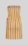 Printed Bardot Jersey Mini Dress