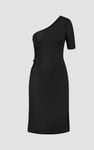 Asymmetric Neck Line Dress