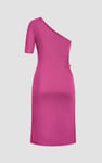 Asymmetric Neck Line Dress