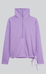 Women’s Quarter Zip Relaxed Sweatshirt and Short Set | Enorsia
