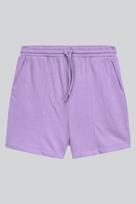 Women’s Quarter Zip Relaxed Sweatshirt and Short Set | Enorsia