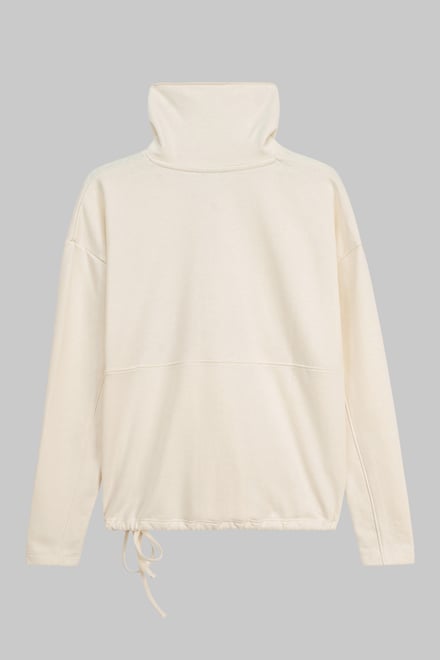 Women’s Quarter Zip Relaxed Sweatshirt and Short Set | Enorsia