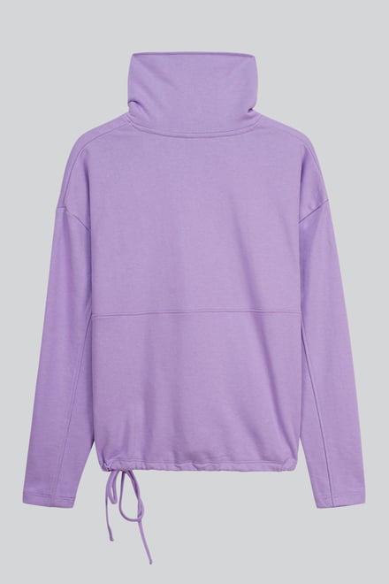 Women’s Quarter Zip Relaxed Sweatshirt and Short Set | Enorsia