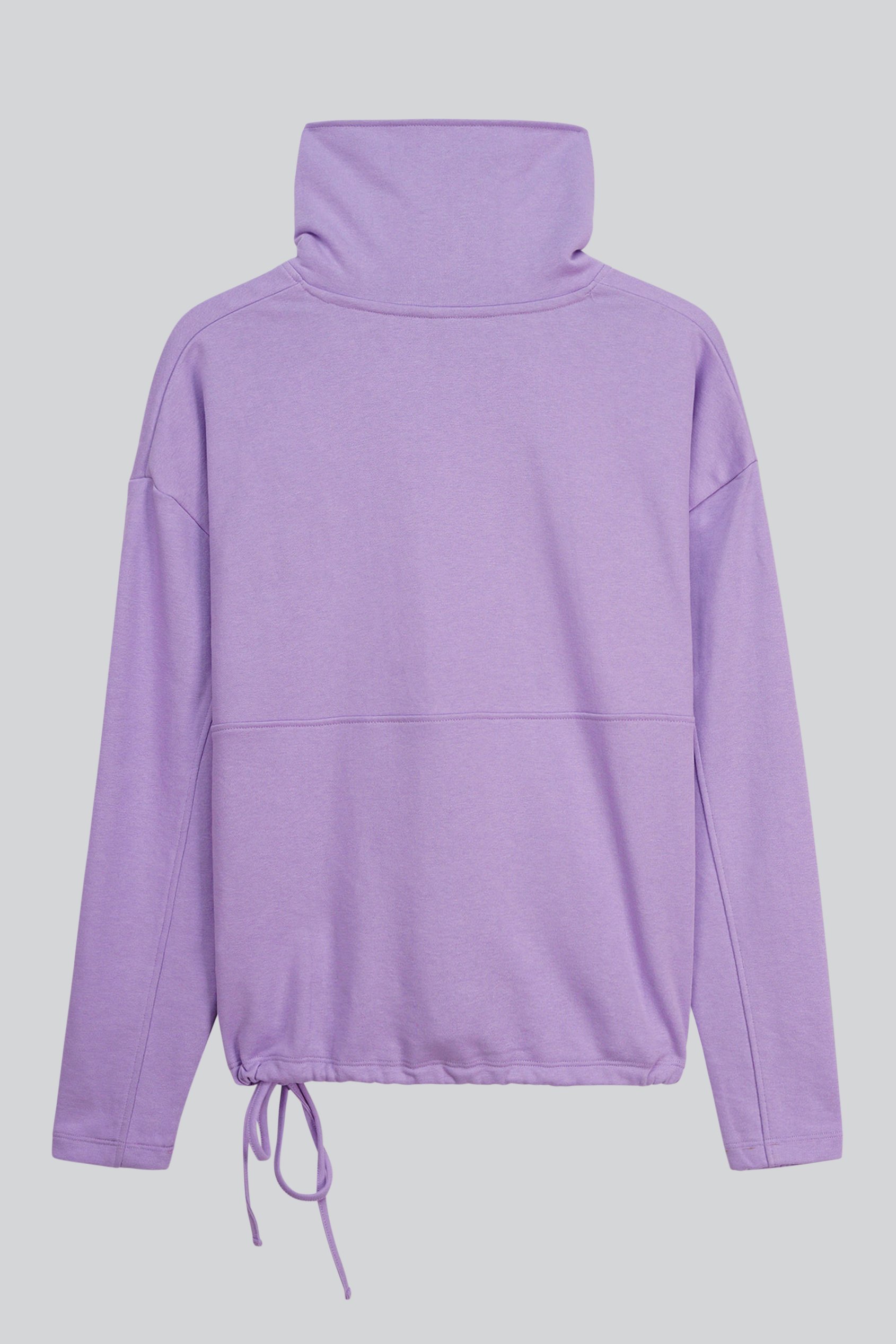 Women’s Quarter Zip Relaxed Sweatshirt and Short Set | Enorsia