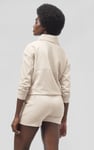 Women’s Quarter Zip Relaxed Sweatshirt and Short Set | Enorsia