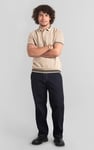 Mens Elasticated Waist Straight fit Jeans