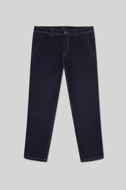 Mens Elasticated Waist Straight fit Jeans