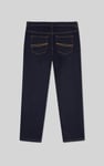 Mens Elasticated Waist Straight fit Jeans