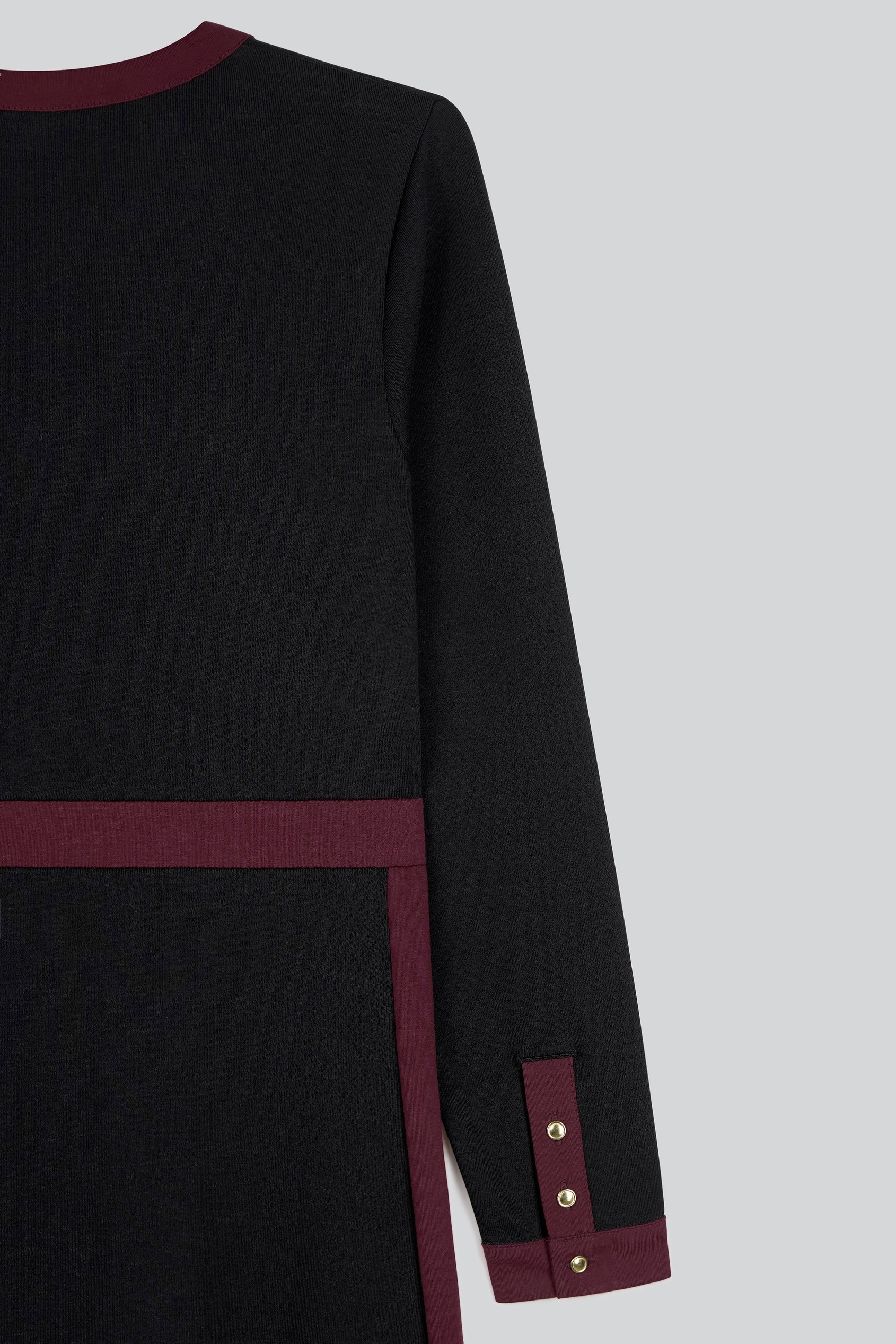 Women's V-Neck Jersey Midi Dress
