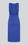 Jersey Dress with Adjustable Self-Fabric Straps