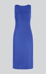 Jersey Dress with Adjustable Self-Fabric Straps