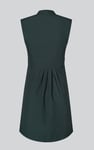 High Neck Sleeveless Dress With Keyhole Detail