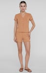 Deep V-Neck Lounge Set