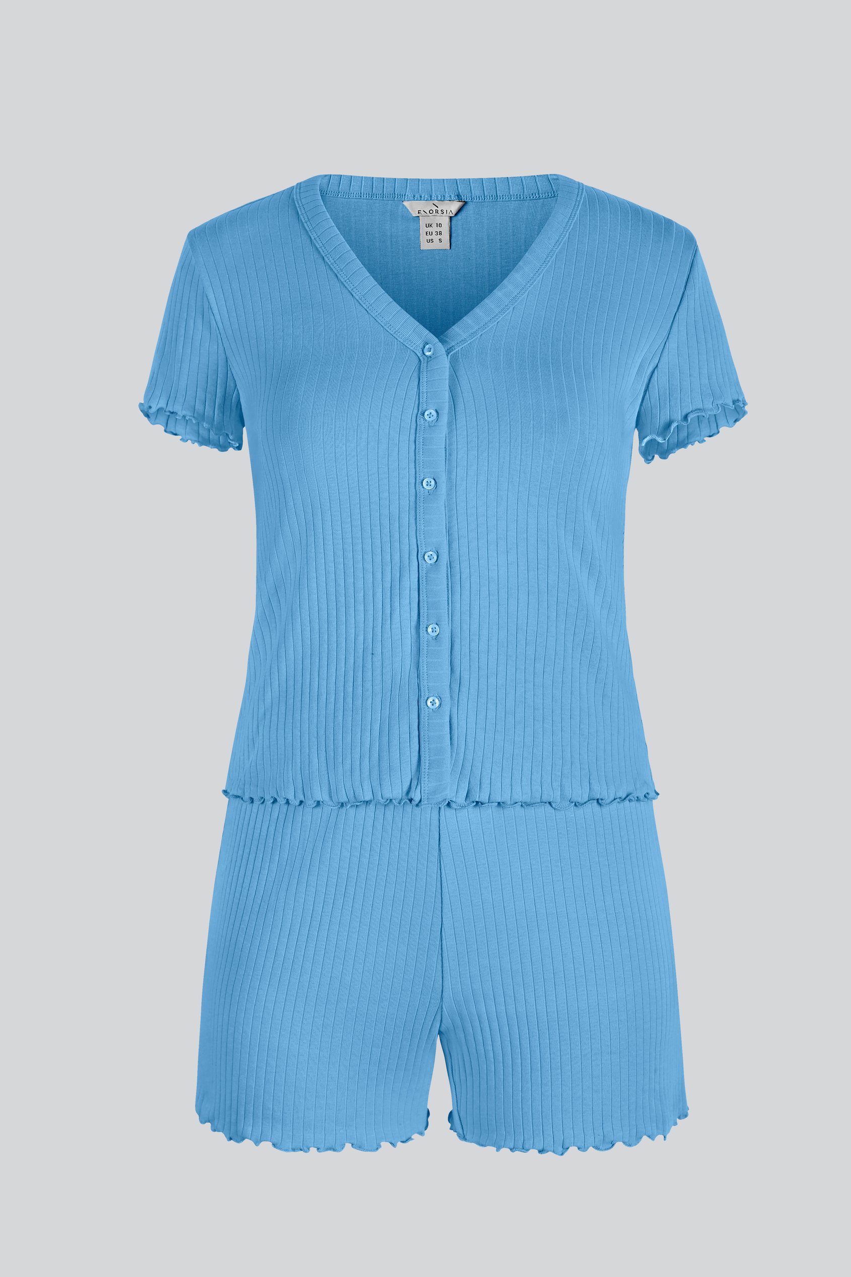 Deep V-Neck Lounge Set