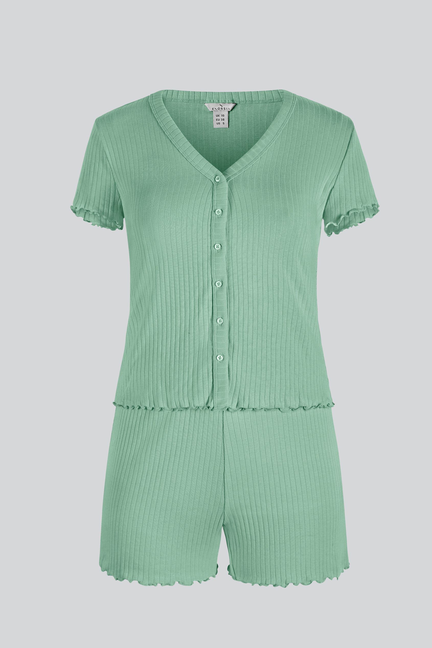 Deep V-Neck Lounge Set