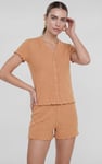 Deep V-Neck Lounge Set