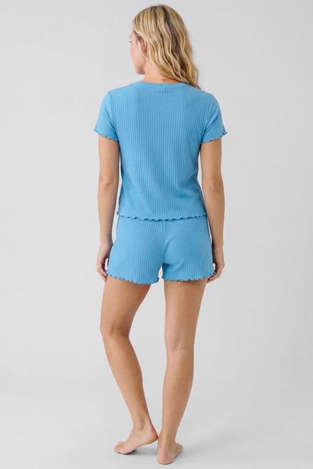 Deep V-Neck Lounge Set