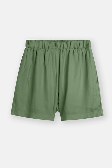 Elasticated Viscose Shorts
