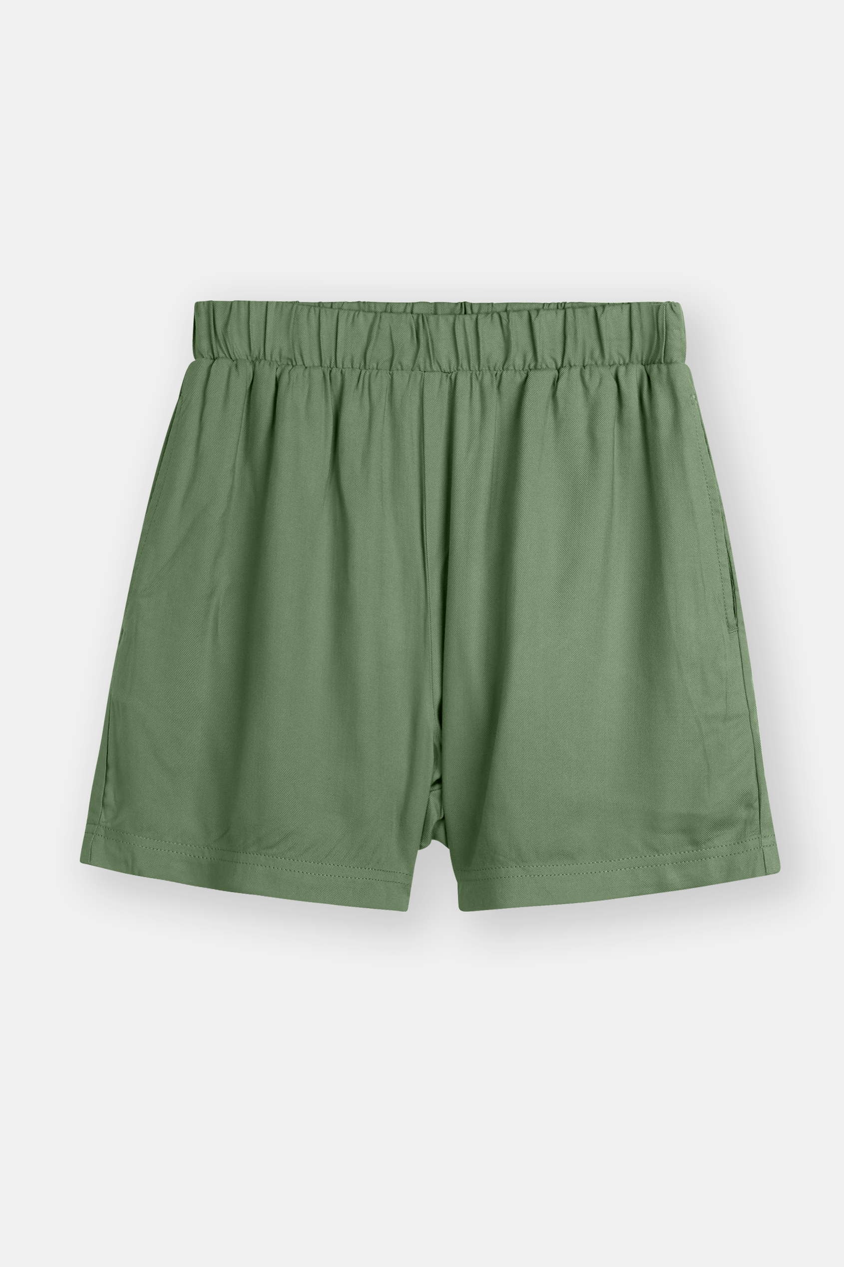 Elasticated Viscose Shorts
