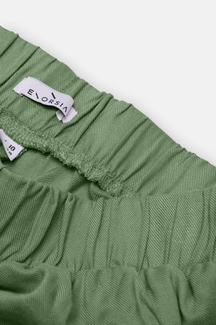 Elasticated Viscose Shorts